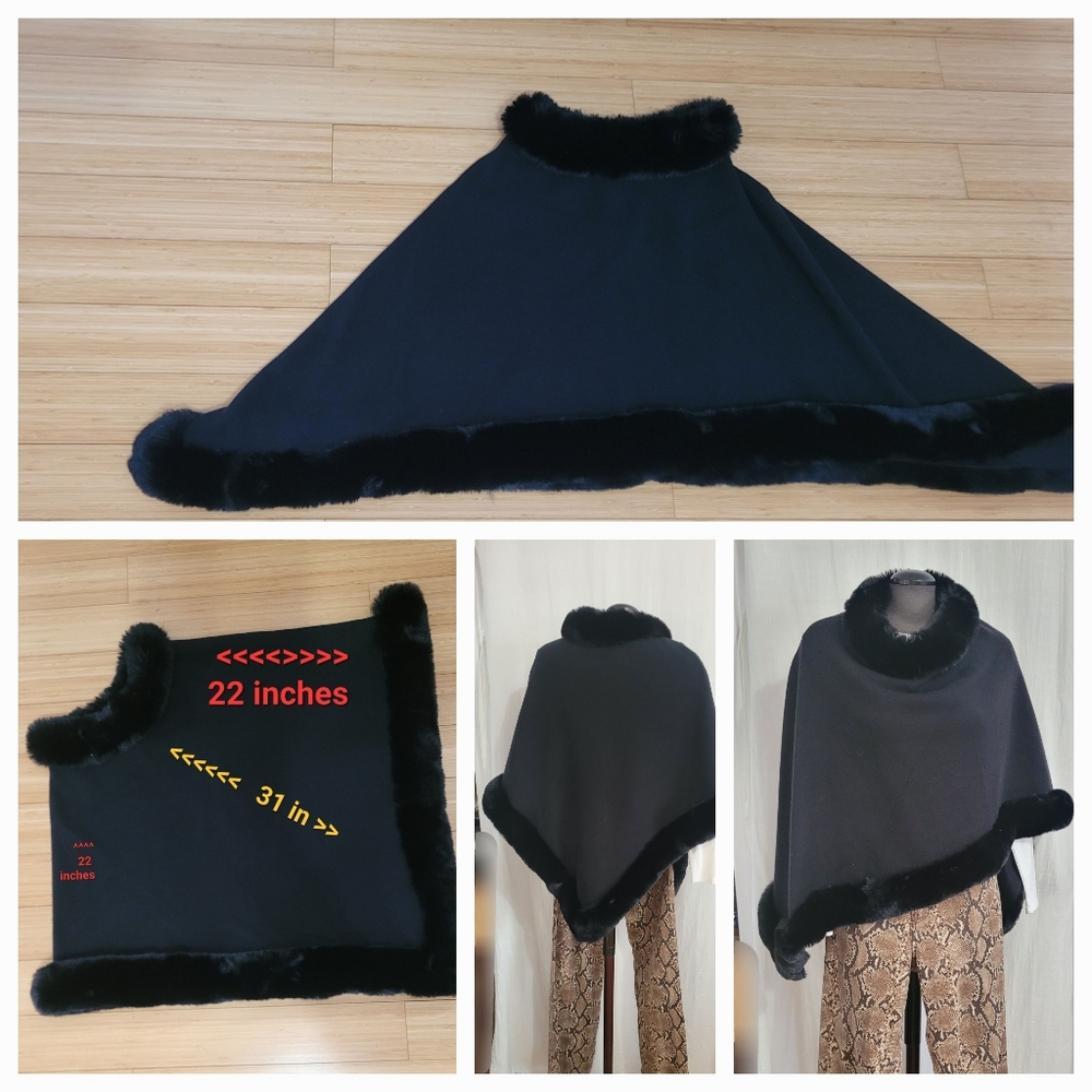 Poncho  Sweater/ OS - Picture 10 of 10